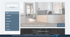 Desktop Screenshot of evaallin.dk